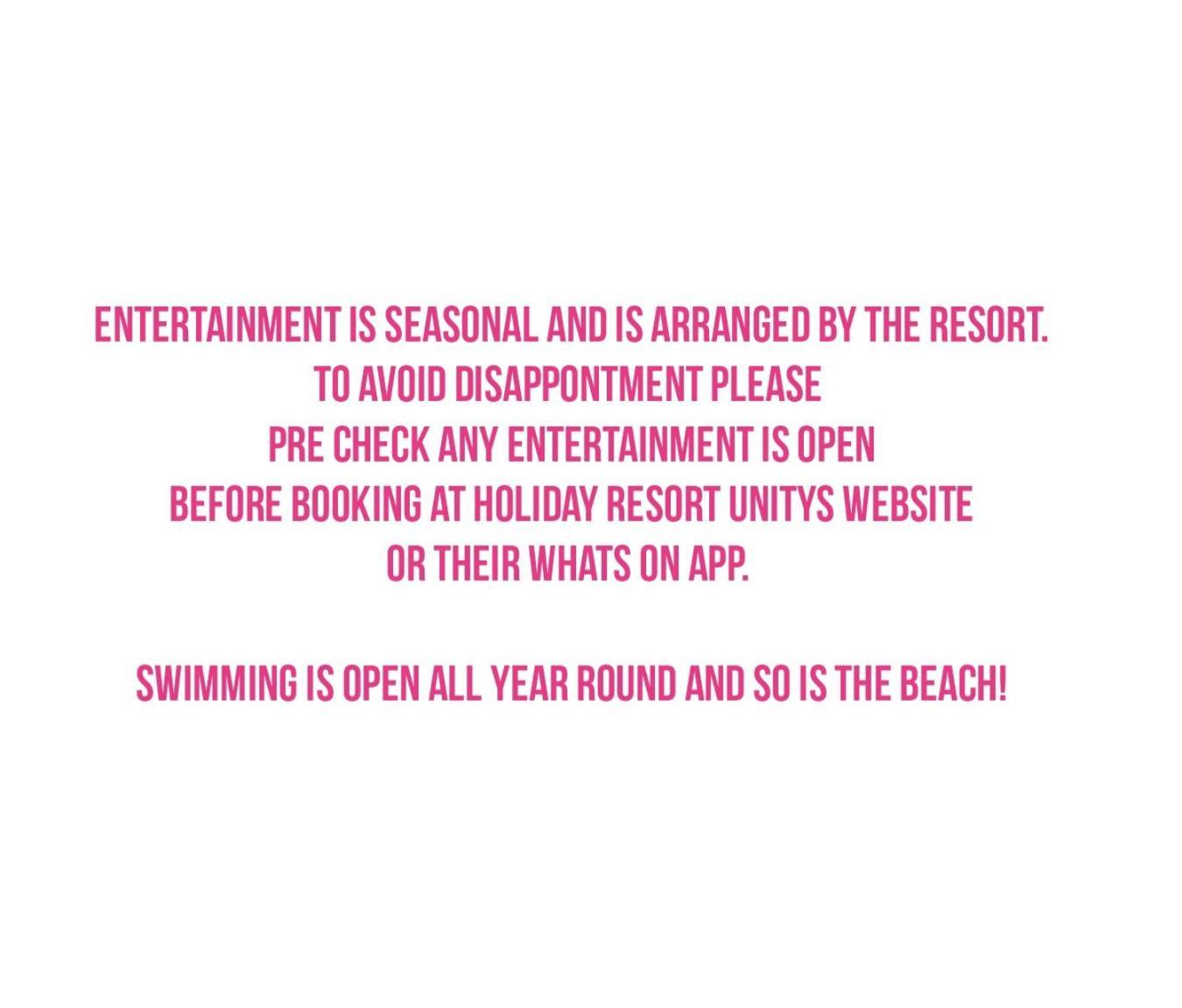 A22 Unity Beach Holiday Resort Unity Brean Sleeps 8 People 3 Bedrooms 1 Pet Stays Free Berrow Luaran gambar
